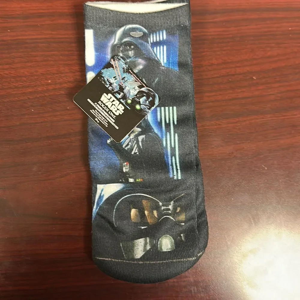 Planet Sox Star Wars Rogue One sz 9-11, shoe size 4-10 Pack of 3 Boys Socks